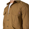 Chemise de travail utilitaire à manches longues Dickies Tradebuilt pour homme A879P - Brun
