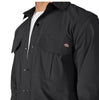 Chemise de travail utilitaire à manches longues Dickies Tradebuilt pour homme A879P - Noir