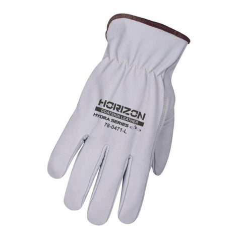 Gants de conducteur en cuir de chèvre doublés hydrofuges Horizon