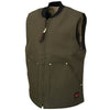 Gilet en duvet doublé sherpa Tough Duck pour homme WV06 - Vert