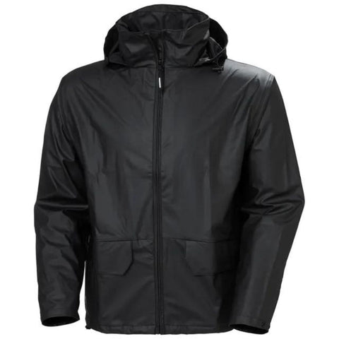 Helly Hansen Veste de pluie imperméable Voss pour hommes 70180 - Noir