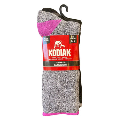 Kodiak Lot de 2 chaussettes de travail en mélange de coton pour femmes 5964