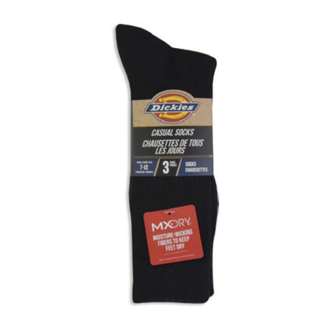 Lot de 3 paires de chaussettes décontractées en spandex Dickies pour homme 97265PSD