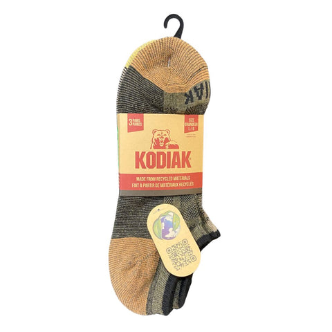Lot de 3 paires de chaussettes de travail basses pour homme Kodiak 5492Q