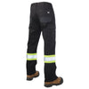 Pantalon cargo de sécurité haute visibilité en sergé coupe décontractée Tough Duck pour homme SP03