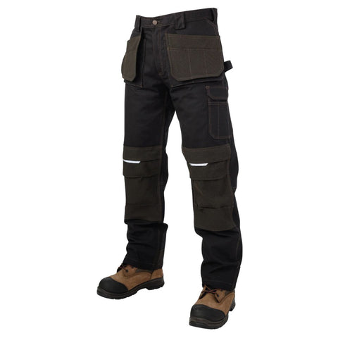Pantalon d'entrepreneur Tough Duck coupe décontractée Flex Ripstop pour homme WP07