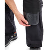 Pantalon de travail Blaklader pour homme, en tissu ripstop, avec poches pour genouillères 1690
