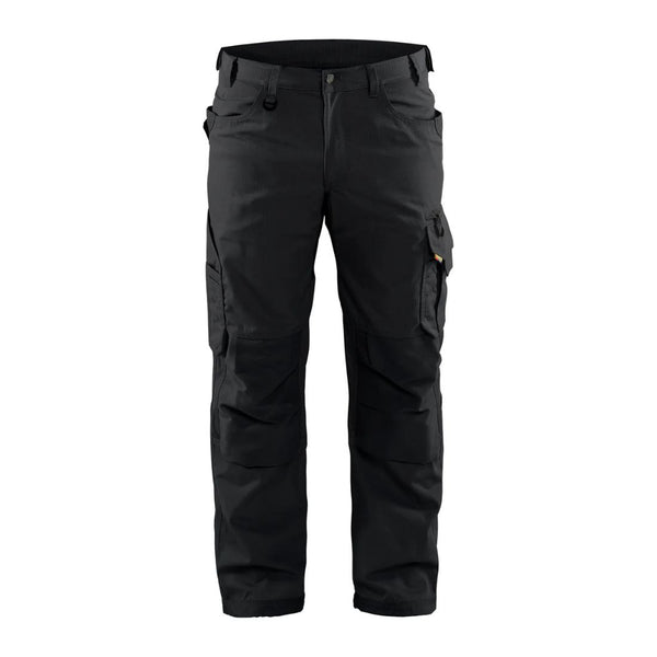 Pantalon de travail Blaklader pour homme, en tissu ripstop, avec poches pour genouillères 1690