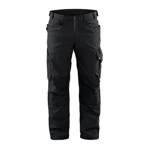 Pantalon de travail Blaklader pour homme, en tissu ripstop, avec poches pour genouillères 1690