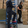 Pantalon de travail cargo extensible pour femme P&F PF820 - Noir