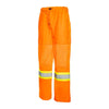Pantalon de travail en maille de circulation haute visibilité Ground Force pour hommes TB01O - Orange