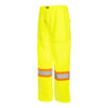 Pantalon de travail en maille de circulation haute visibilité Ground Force pour hommes TB01Y - Jaune