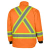 Parka d'hiver Pioneer Yukon imperméable haute visibilité 7 en 1 pour homme 5056 - Orange
