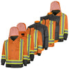 Parka d'hiver Pioneer Yukon imperméable haute visibilité 7 en 1 pour homme 5056 - Orange