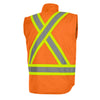 Parka d'hiver Pioneer Yukon imperméable haute visibilité 7 en 1 pour homme 5056 - Orange