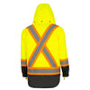 Parka d'hiver Pioneer Yukon imperméable haute visibilité 7 en 1 pour homme 5057 - Jaune