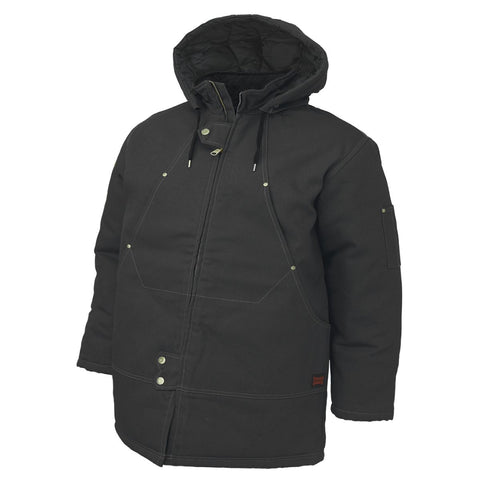 Parka de travail d'hiver Tough Duck Abraham pour hommes WJ18 - noir