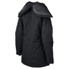Parka de travail doublée en toile de coton pour femme Tough Duck avec capuche convertible WJ48 - Noir