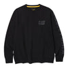 Pull Diesel Power pour homme, col rond mi-lourd 8050006 - Noir