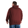 Pull à capuche à manches signature Berne pour hommes SP401 - Rouge brique