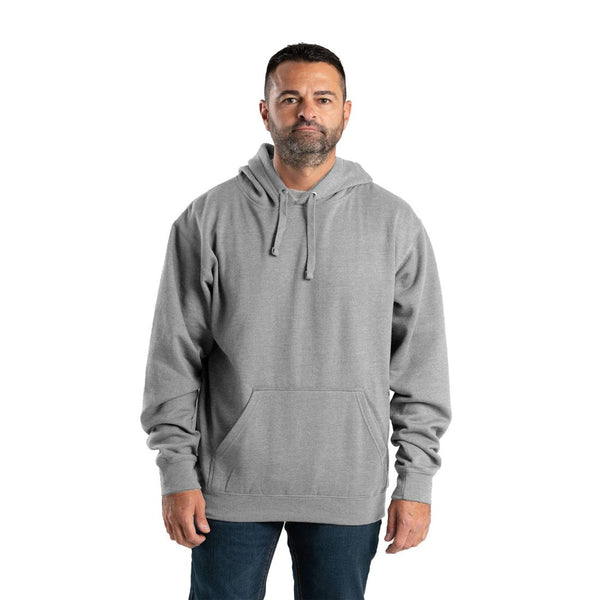 Pull à capuche à manches signature Berne pour hommes SP402 - Gris