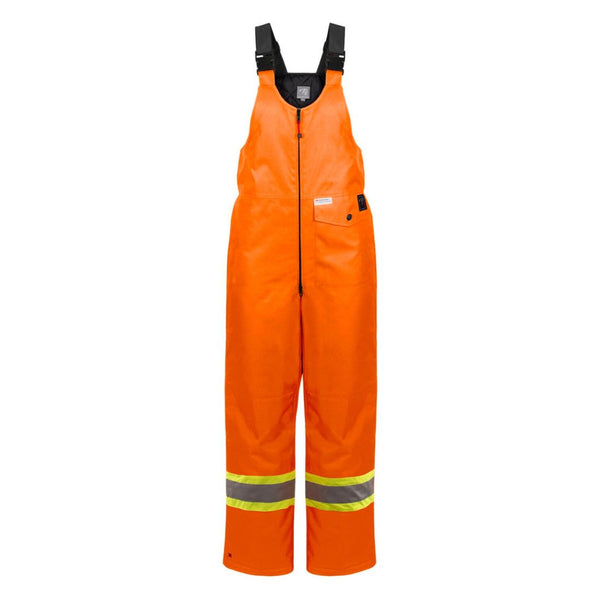 Salopette de sécurité CSA imperméable et isolée haute visibilité de P&F pour femmes - Orange