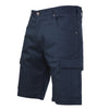 Short cargo Tough Duck 11" coupe décontractée en sergé flexible 6310 - Marine