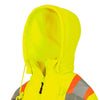 Sweat à capuche de sécurité en polaire haute visibilité pour femme Pioneer 6925W - Jaune