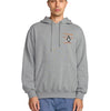 Sweat à capuche graphique Volcom pour homme A4132503 - Gris