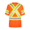 T-Shirt de Travail à Manche Courte Terra Hi-Vis - Orange