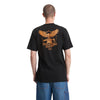 T-shirt Volcom pour homme, manches courtes, imprimé martelé, A3512605 - Noir