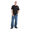 T-shirt Volcom pour homme, manches courtes, imprimé martelé, A3512605 - Noir