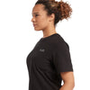 T-shirt à manches courtes Timberland PRO® Cotton Core pour femmes TB0A6D7X001 - Noir