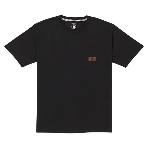 T-shirt à manches courtes Volcom Certifico pour homme A3522509 - Noir