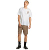 T-shirt à manches courtes Volcom pour homme, émaillé, A5032505 - Blanc
