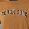 T-shirt à manches courtes avec logo Tough Duck pour homme WT08 - Brun