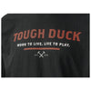 T-shirt à manches courtes avec logo Tough Duck pour homme WT08 - Noir
