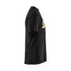 T-shirt de travail Blaklader à manches courtes pour homme 3555 - Noir/Jaune
