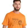 T-shirt de travail à manches courtes Innovation Pro Blueprint Timberland PRO® pour hommes - Orange