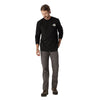 T-shirt de travail à manches longues Dickies Heavyweight Logo pour homme WL22C - Noir
