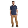T-shirt de travail graphique authentique à manches courtes Timberland PRO® pour hommes - Marine
