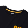 T-shirt graphique à manches courtes pour homme CAT 1010060 - Noir
