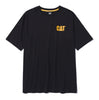 T-shirt graphique à manches courtes pour homme CAT 1010060 - Noir
