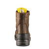 Terra Patton Botte CSA de sécurité au travail unisexe avec embout en aluminium de 8 po externe MET Guard 1314DB - Brun