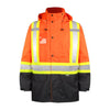 Terra Veste de travail imperméable haute visibilité 116520JOR - Orange