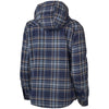 Tough Duck Sweat à capuche de travail en flanelle doublé de peluche pour femmes WS12 - Marine