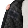 Veste-chemise à capuche matelassée pour homme Berne SH78PSBK - Noir