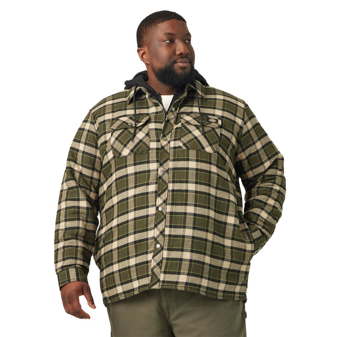 Sherpa Veste Chemise Flanelle Chemise Canadienne Doublée Dickies