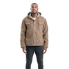 Veste à capuche doublée en sherpa délavée Berne pour homme HJ47