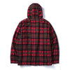 Veste de travail CAT en flanelle à capuche pour homme 1040045 - Rouge